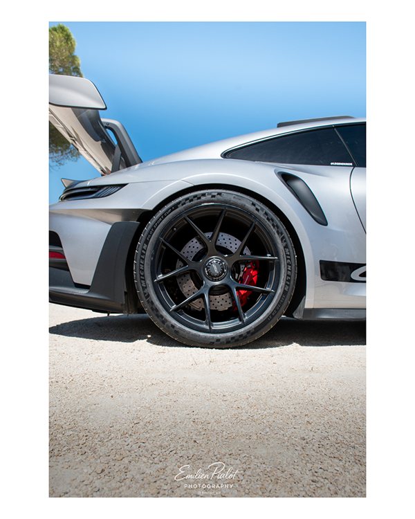 Détail jante et étrier Porsche 911 GT3 RS