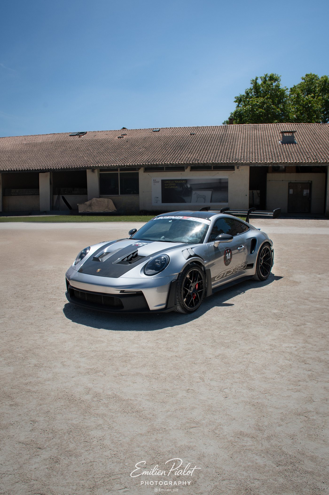 Porsche 911 GT3 RS, shooting Legend'Ride